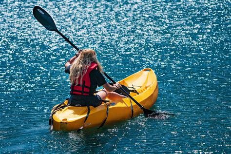 Kayaking in Bear Lake