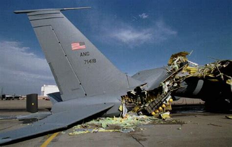 KC-135 Crash Aircraft Maintenance