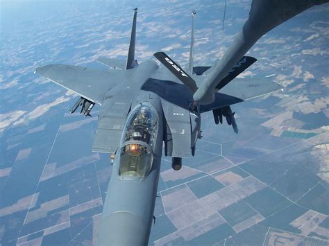 KC-135 Refueling F-15