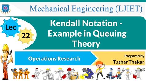 Kendall Theory in Operations Research