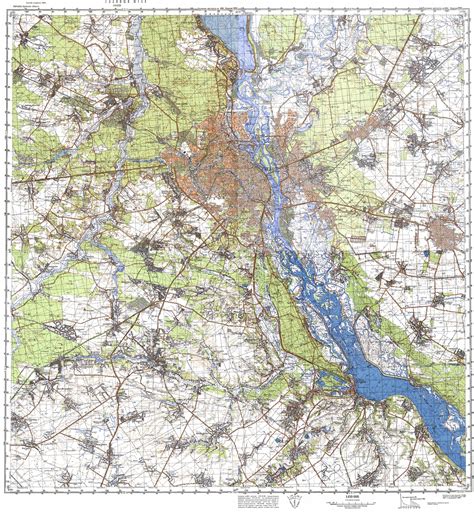 Kiev Moscow Map