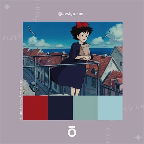 Kiki's Delivery Service color palette