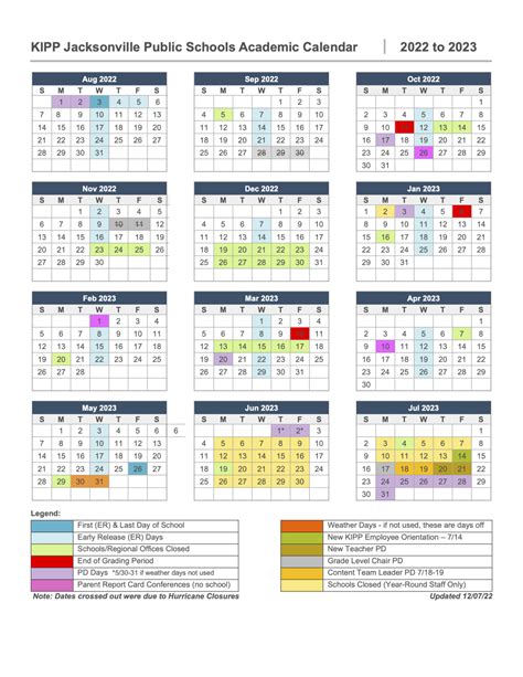 KIPP Texas Calendar Resources