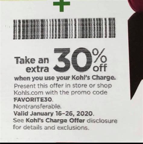 Kohls Discounts