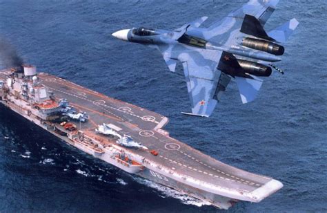 Kuznetsov Class Aircraft Carrier Su-33