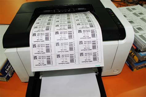 Label printing options