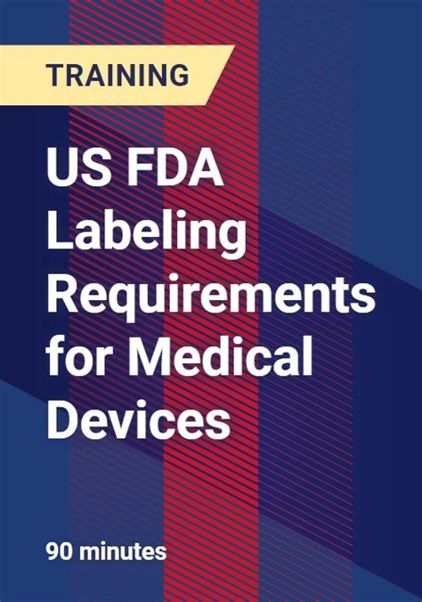 Labeling requirements for food products