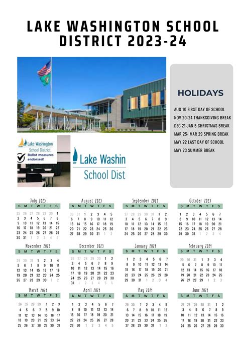 Lake Washington School District Calendar Image 8