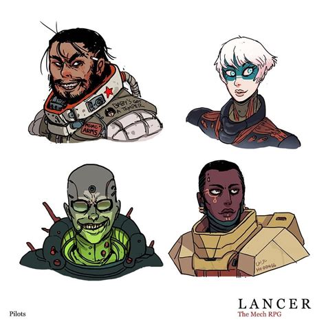 Lancer Pilot Art Origins