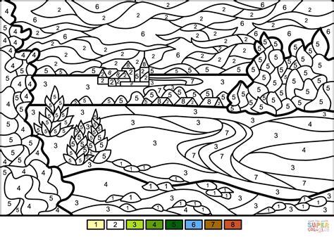 Landscape Color by Number