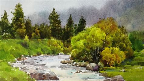 Landscape Watercolours