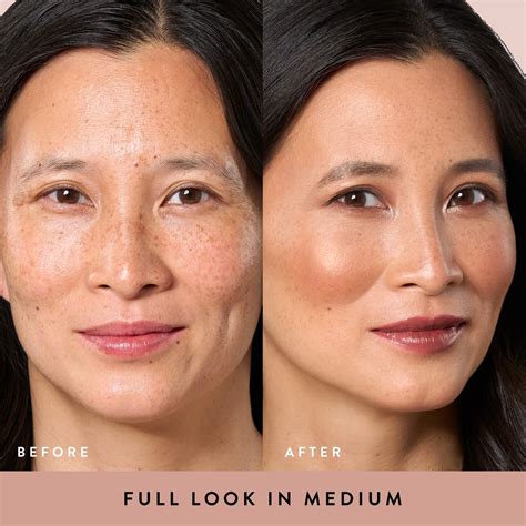 Laura Geller 5-in-1 Eye, Lip, Cheek Palette Before and After