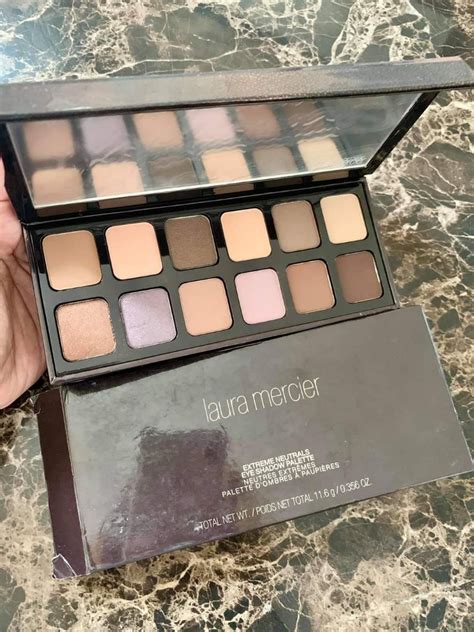 Laura Mercier Eyeshadow Palette Neutral Swatch