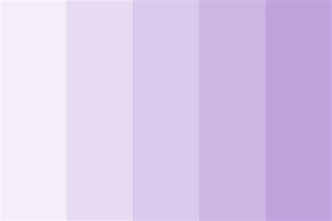 Lavender color palette