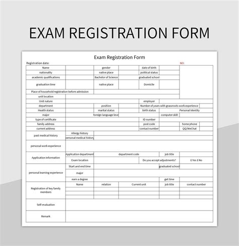 LCSP Exam Registration Process