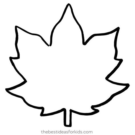 Leaf printable templates