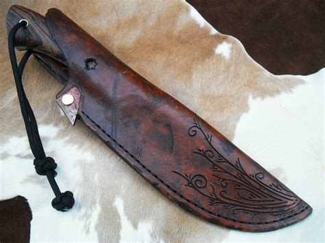 Leather Wrapped Knife Sheath