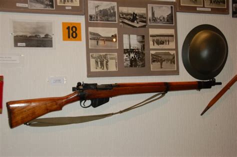 Lee-Enfield Rifle in a Ukrainian Museum