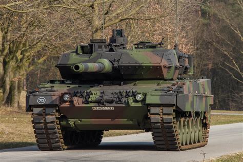 Leopard 2A7 in action