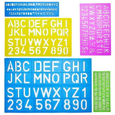 Letter stencils for all projects and occasions