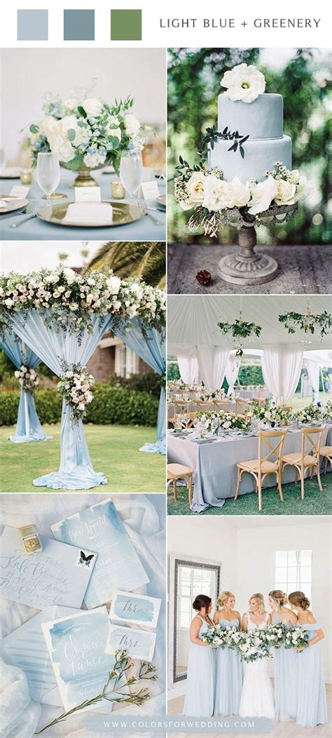 Light Blue Wedding Color Palette Ideas