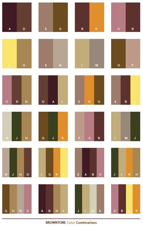 Light Brown Colour Combinations