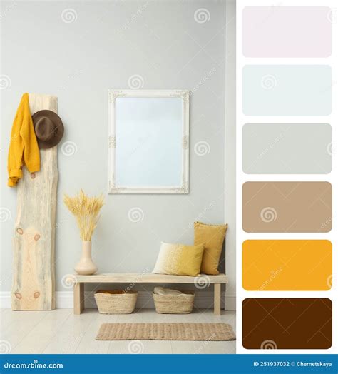 A hallway with a light color palette