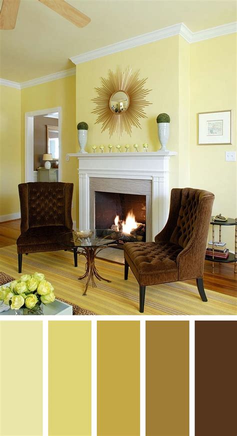 A living room with a light color palette