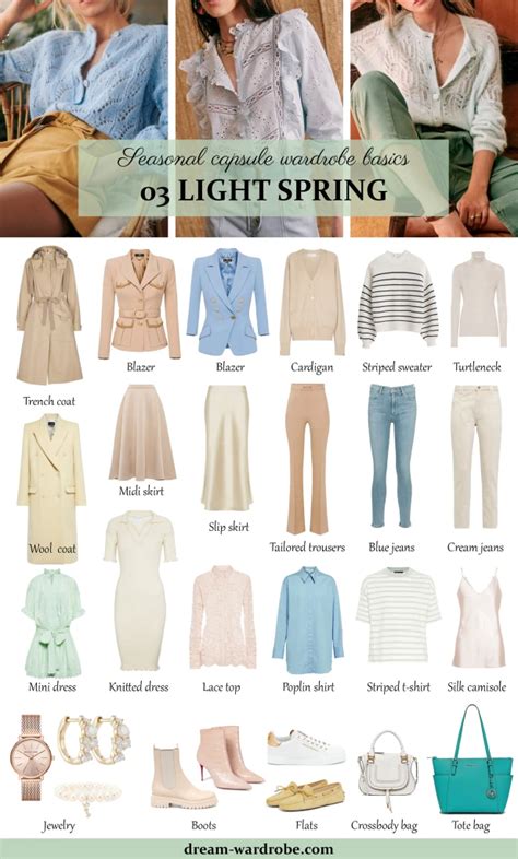 Light color palette outfit inspiration