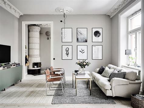 Light grey interior design