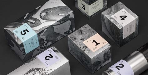 Light grey packaging design