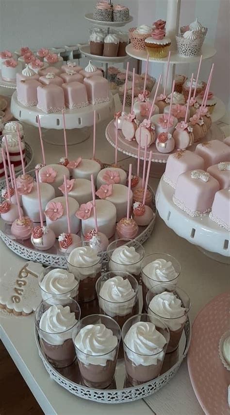 Light Pink Dessert Table Ideas