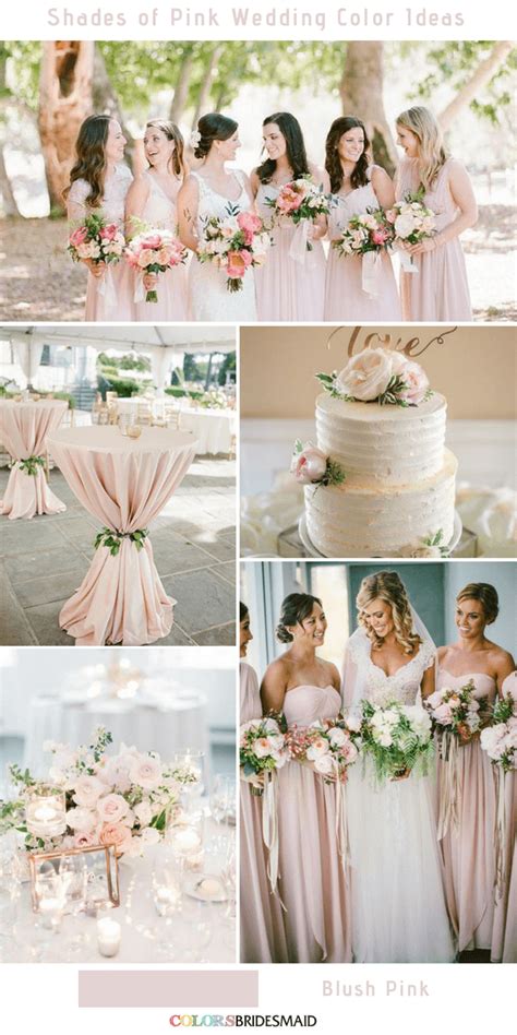 Light Pink Wedding Color Scheme Inspiration