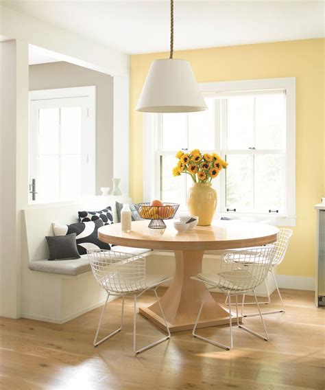 Light Yellow Dining Room