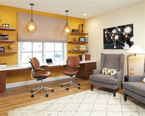 Light Yellow Home Office