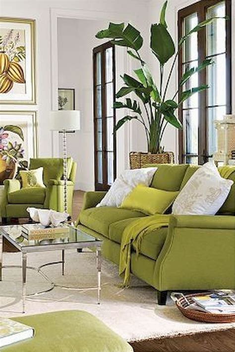 Lime green furniture