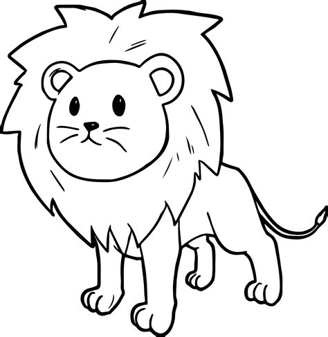 Lions coloring pages