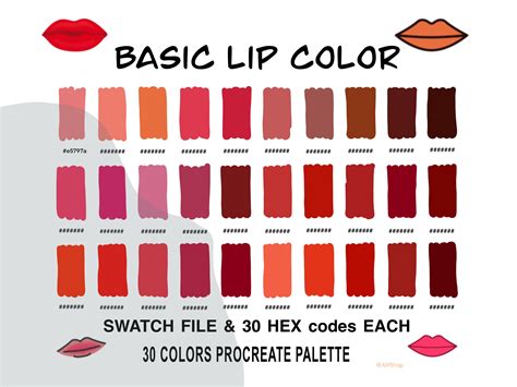 Lip Color Palette 2