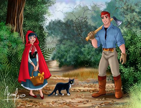 Little Red Riding Hood and Woodsman