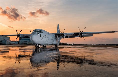 C-130J Super Hercules military transport aircraft