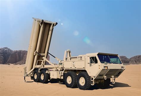 Terminal High Altitude Area Defense (THAAD) missile defense system