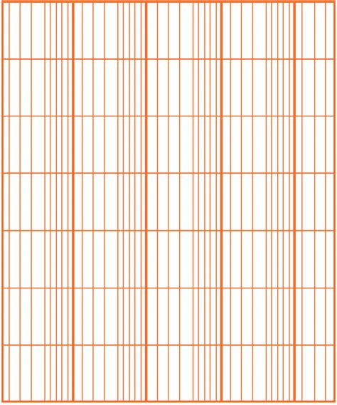 Logarithmic Graph Paper Template