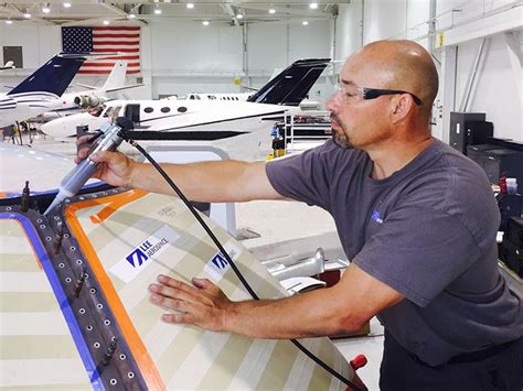 The maintenance of the Looking Glass aircraft