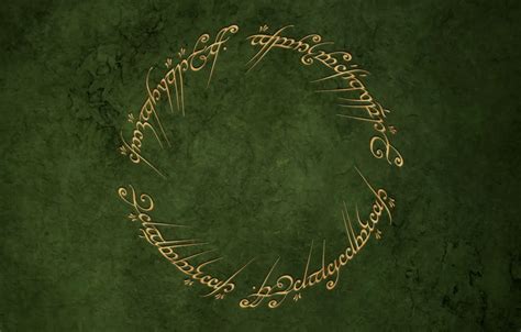 The use of green in Lord of the Rings