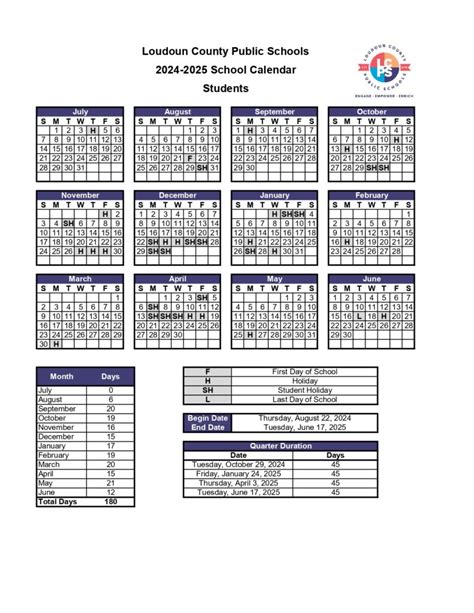 Loudoun School Calendar and Community Events