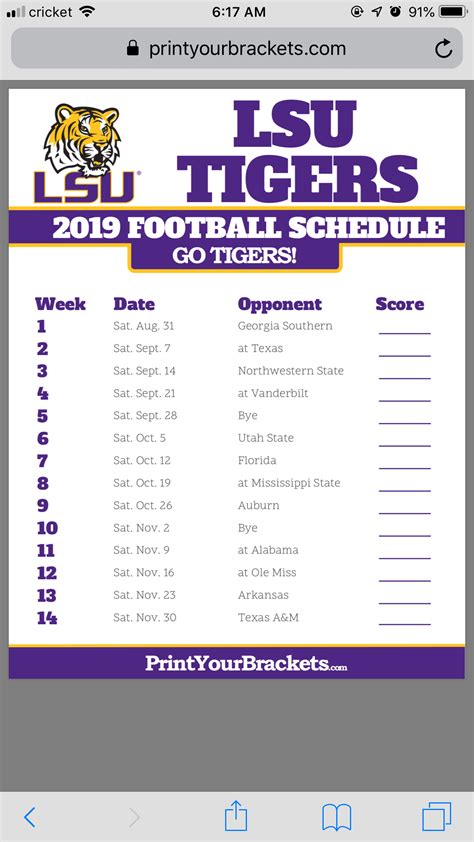 Creating a Personalized Schedule on LSU Calendar