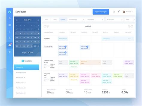 Lucom Calendar Interface