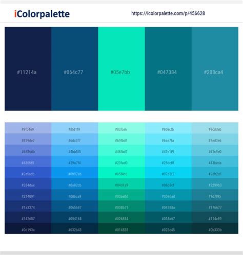 Luminous Lagoon Color Palette