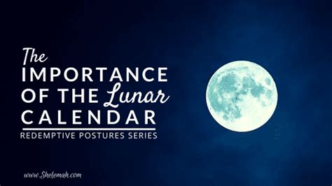 Description of Lunar Calendar Importance