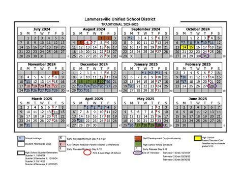 Lusd School Calendar Examples